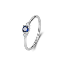 Afbeelding in Gallery-weergave laden, Art Deco Geboortesteen Ring
