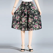 Afbeelding in Gallery-weergave laden, Culottes met wijde pijpen voor dames in vintage stijl
