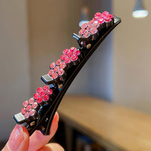 Afbeelding in Gallery-weergave laden, Strass Bloem Haarspeld
