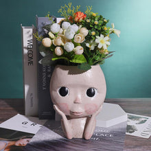 Afbeelding in Gallery-weergave laden, Schattige Hars Cactus Plantenbak
