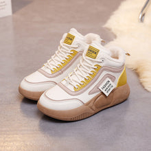 Afbeelding in Gallery-weergave laden, Hoge Dames Fleeceschoenen met Dikke Zolen
