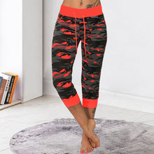 Afbeelding in Gallery-weergave laden, Yogabroek met camouflage print
