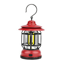 Afbeelding in Gallery-weergave laden, Draagbare retro-kampeer lamp
