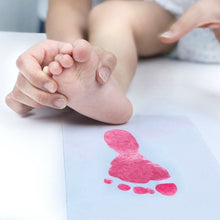 Afbeelding in Gallery-weergave laden, Knoeivrije baby-afdrukset voor handen en voeten
