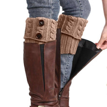 Afbeelding in Gallery-weergave laden, Knit boot toppers
