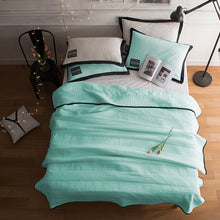 Afbeelding in Gallery-weergave laden, Zomerdekbed in effen kleur
