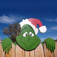 Afbeelding in Gallery-weergave laden, Omheining met kerstthema
