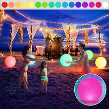 Afbeelding in Gallery-weergave laden, LED-licht 16 kleuren lichtgevende strandbal
