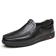 Afbeelding in Gallery-weergave laden, Loafers van echt leer met zachte binnenzool voor heren
