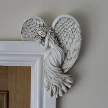 Afbeelding in Gallery-weergave laden, Set Deurkozijn Engelenvleugels Sculptuur
