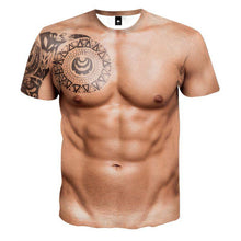 Afbeelding in Gallery-weergave laden, T-shirt met spiertattoo
