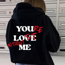Afbeelding in Gallery-weergave laden, Effen sweatshirt met letterprint
