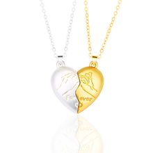 Afbeelding in Gallery-weergave laden, Side by Side Bijpassende Ketting met Magneet
