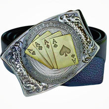 Afbeelding in Gallery-weergave laden, Mode punk lederen riem voor heren
