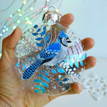 Afbeelding in Gallery-weergave laden, Vogel kerstboom platte ornamenten
