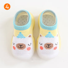 Afbeelding in Gallery-weergave laden, Antislip babyslofjes met dierenpatroon
