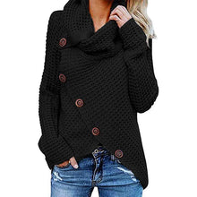 Afbeelding in Gallery-weergave laden, Irregular Ladies High Collar Sweater
