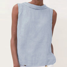 Afbeelding in Gallery-weergave laden, Casual mouwloze tanktop in effen kleur
