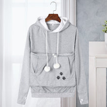 Afbeelding in Gallery-weergave laden, Hoodie met voorvak voor huisdieren
