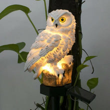 Afbeelding in Gallery-weergave laden, Solar uil vormige lichten outdoor tuin licht
