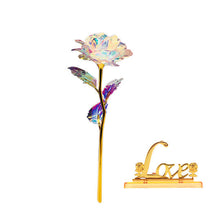 Afbeelding in Gallery-weergave laden, Kleurrijke Galaxy Rose met liefde
