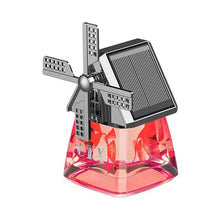 Afbeelding in Gallery-weergave laden, Windmill Solar Energy Rotating Aromatherapy Car Air Freshener
