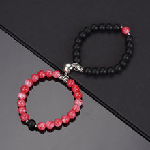 Afbeelding in Gallery-weergave laden, Kralenarmbanden met magnetische hartvorm
