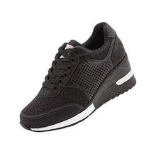 Afbeelding in Gallery-weergave laden, Wedge-sneakers met hoge hak voor dames

