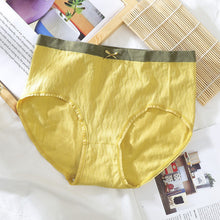 Afbeelding in Gallery-weergave laden, Plus maat katoenen middelhoge taille comfortabele ademende dames slip
