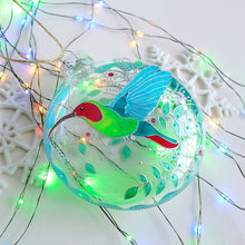 Afbeelding in Gallery-weergave laden, Vogel kerstboom platte ornamenten

