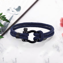 Afbeelding in Gallery-weergave laden, Nautical Braided Rope Bracelet
