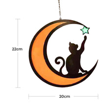 Afbeelding in Gallery-weergave laden, Maan Zwarte Kat Decoraties
