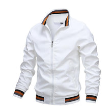 Afbeelding in Gallery-weergave laden, Casual jack voor heren in effen kleur
