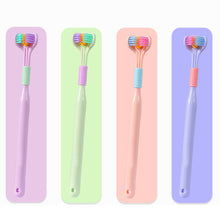 Afbeelding in Gallery-weergave laden, V-shaped Three-sided Toothbrush
