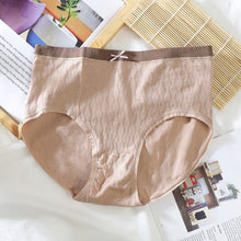 Afbeelding in Gallery-weergave laden, Plus maat katoenen middelhoge taille comfortabele ademende dames slip

