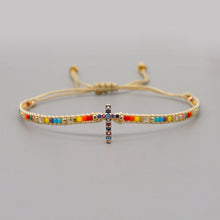 Afbeelding in Gallery-weergave laden, Retro kruis armband
