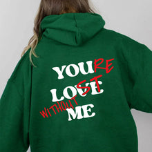 Afbeelding in Gallery-weergave laden, Effen sweatshirt met letterprint
