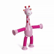 Afbeelding in Gallery-weergave laden, Telescopische giraffe speelgoed met zuignap
