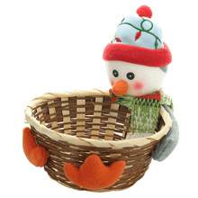 Afbeelding in Gallery-weergave laden, Kerst Snoep Geweven Mand
