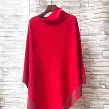 Afbeelding in Gallery-weergave laden, Dames Shawl van glanzende wol
