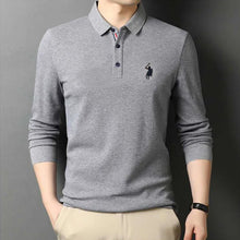 Afbeelding in Gallery-weergave laden, Geborduurd herenpoloshirt
