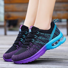 Afbeelding in Gallery-weergave laden, Damesmode multicolor ademende comfortabele sportschoenen
