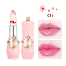 Afbeelding in Gallery-weergave laden, Crystal Jelly Bloem Kleur Veranderende Lippenstift
