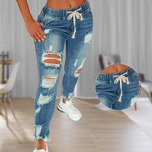 Afbeelding in Gallery-weergave laden, Hoge rekbare dames jeans
