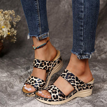 Afbeelding in Gallery-weergave laden, Casual sandalen met dierenprint voor dames
