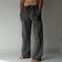 Afbeelding in Gallery-weergave laden, Elastische casual broek met trekkoord
