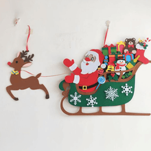 Afbeelding in Gallery-weergave laden, NIEUWE VERBETERDE DIY vilten kerstboom, een geweldig cadeau voor kinderen
