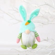 Afbeelding in Gallery-weergave laden, Handgemaakte paashaas pop ornament

