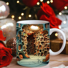 Afbeelding in Gallery-weergave laden, ☃️3D Kerst Hete Cacao Opgeblazen Mok

