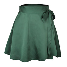 Afbeelding in Gallery-weergave laden, Chiffon satijnen wikkelrok

